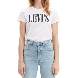Levi's Perfect Serif Logo Short Sleeve TShirt L